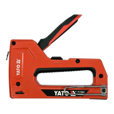 Степлер для скоб та шпильок YATO YT-70021, скоба 6-14 мм, цвях 15 мм фото