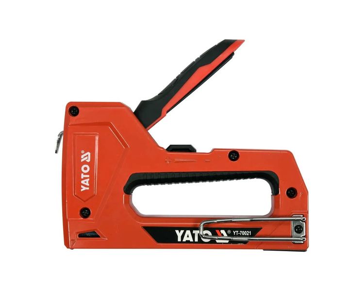 Степлер для скоб та шпильок YATO YT-70021, скоба 6-14 мм, цвях 15 мм фото