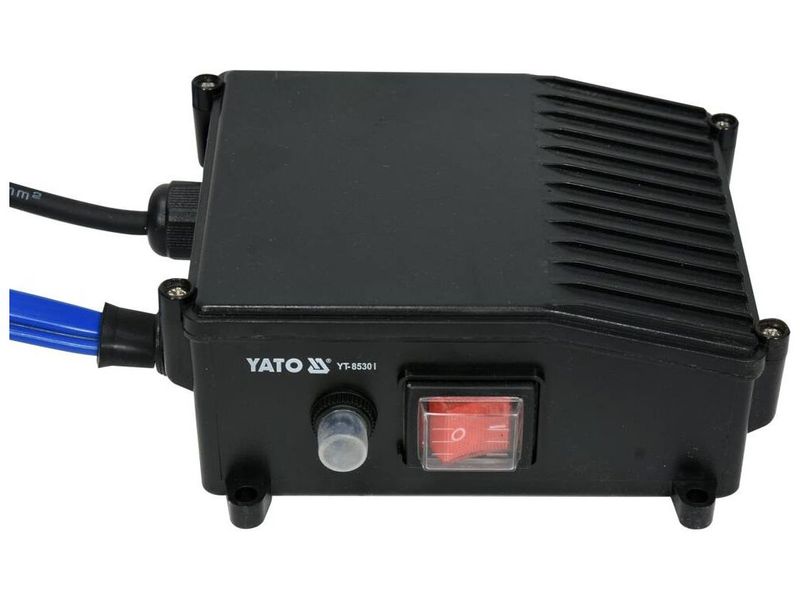 Насос глубинный для скважины до 80 м YATO YT-85301, 550 Вт, 6000 л/ч, подача до 50 м, кабель 20 м фото