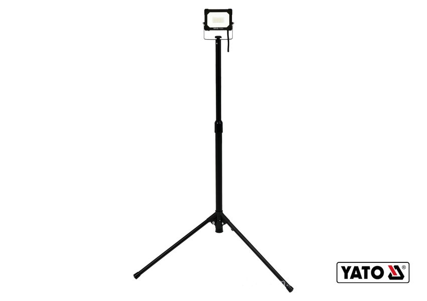 Прожектор светодиодный на стойке YATO 20Вт, 1800лм, 6500К, 28 шт фото