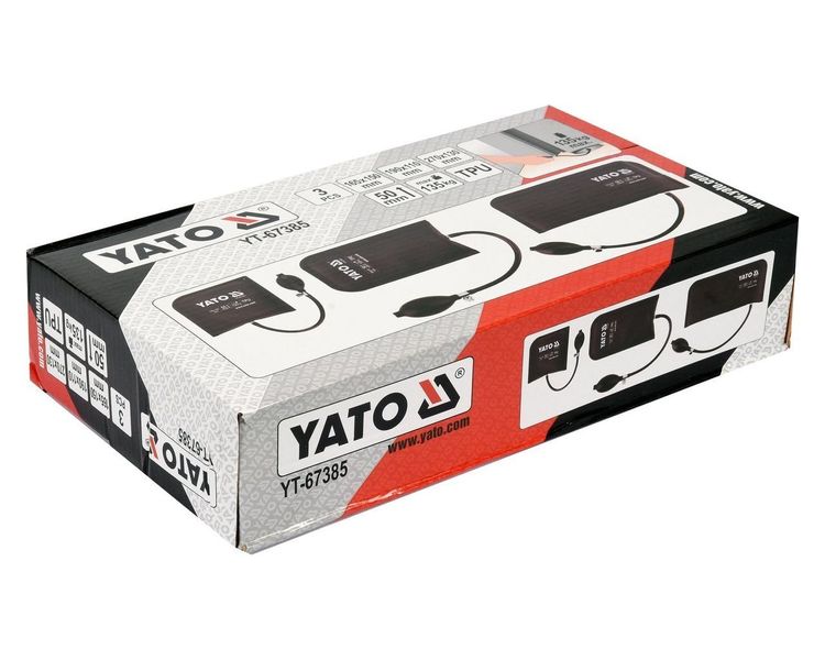 Набір монтажних надувних подушок до 135 кг YATO YT-67385, до 50 мм фото