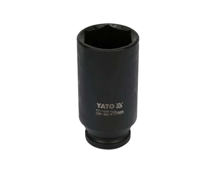 Головка ударна подовжена М29 YATO YT-1049, 1/2", 78 мм, CrMo фото