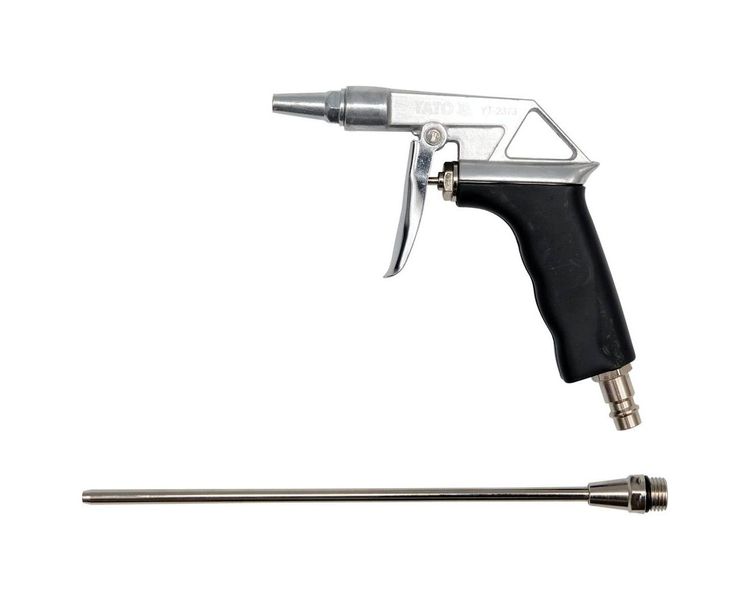 Пистолет пневматический для продувки с удлинителем YATO YT-2373, 1/4", 0.8 MPa фото