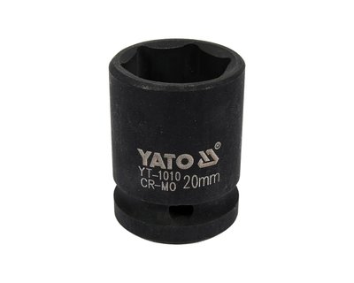 Головка ударна М20 шестигранна YATO YT-1010, 1/2", 39 мм фото