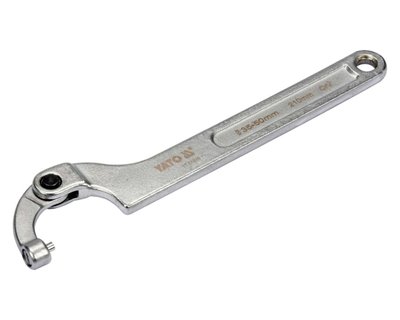 Ключ с круглым штифтом для шлицевых гаек YATO YT-01676, 35-50 мм, 210 мм фото