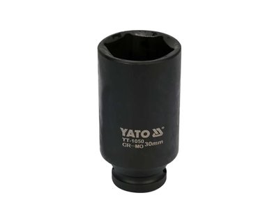 Ударная головка удлиненная М30 YATO YT-1050, 1/2", 78 мм, CrMo фото