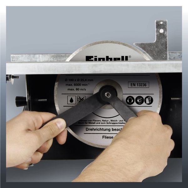 Плиткоріз мережевий EINHELL TC-TC 618, 600 Вт, диск 180 мм фото