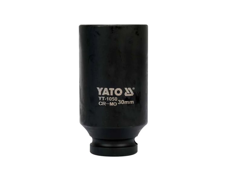 Головка ударна подовжена М30 YATO YT-1050, 1/2", 78 мм, CrMo фото