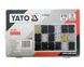 Кліпси для обшивки салону HONDA YATO YT-06656, 18 типів, 418 шт фото 3