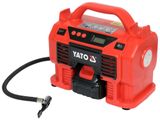 Компресор автомобільний акумуляторний YATO YT-23247, 18 В, 3 Аг, 1.1 МПа, 21 л/хв фото