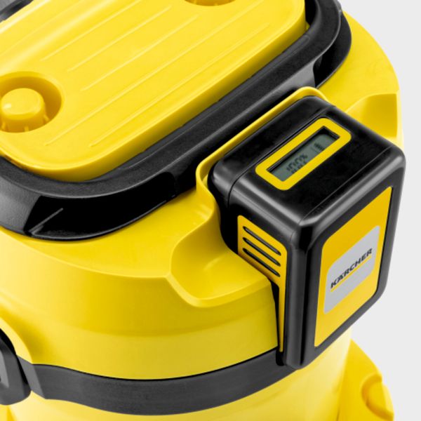 Karcher WD 3-18 Battery Power акумуляторний (1.628-550.0), 18 В, 17 л, сухе/вологе (корпус) фото