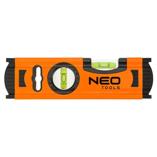 Уровень алюминиевый мини 200 мм NEO TOOLS 71-030, 2 капсулы фото