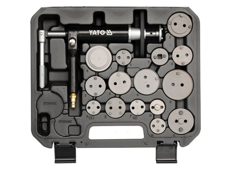 Сепараторы тормозных цилиндров пневматические YATO, 16 ед. фото