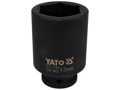 Головка ударна подовжена М48 YATO YT-1143, 3/4", 90 мм фото