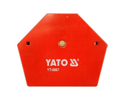 Струбцина магнитная для сварки YATO YT-0867, 30°/45°/60°/75°/90°/135°, 34 кг фото