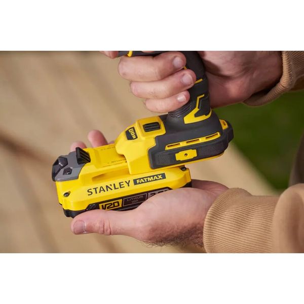 Stanley FatMax SFMCF820D2K винтоверт ударный бесщеточный V20, 18В, 2 шт х 2 Ач, 190 Нм, 2900 об/мин фото