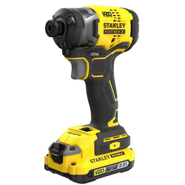 Stanley FatMax SFMCF820D2K винтоверт ударный бесщеточный V20, 18В, 2 шт х 2 Ач, 190 Нм, 2900 об/мин фото