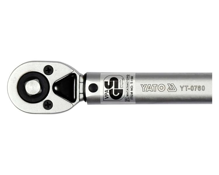Ключ динамометрический 1/2" YATO YT-0760, 42-210 Нм, 445-465 мм фото