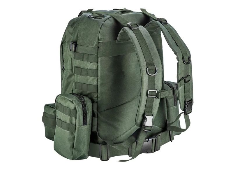 Рюкзак для выживания 40 л с сумками NEO TOOLS 84-326, полиэстер 600D фото