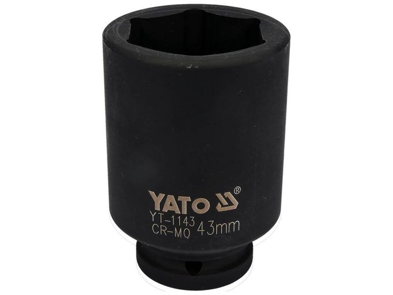 Головка ударна подовжена М48 YATO YT-1143, 3/4", 90 мм фото