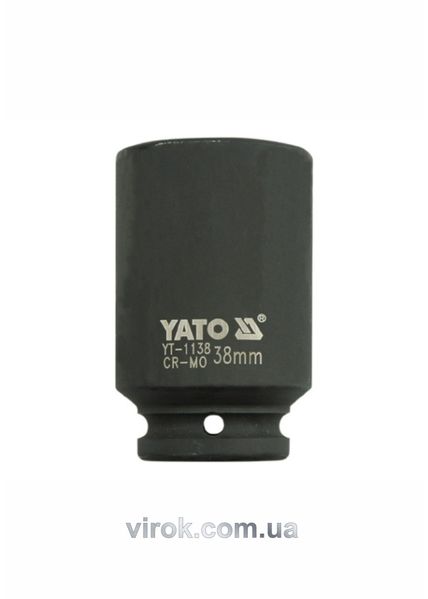 Головка ударная шестигранная YATO 3/4" М38, 90 мм фото