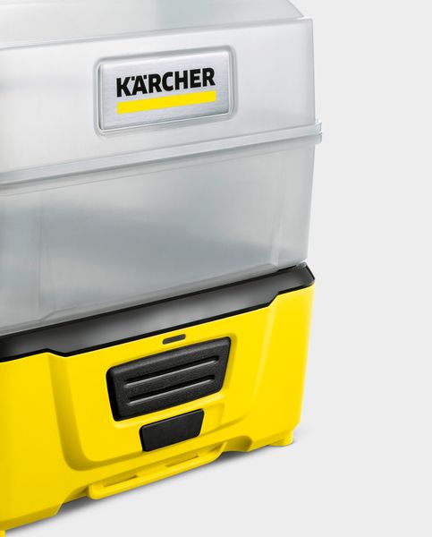 Портативная аккумуляторная мойка низкого давления Karcher OC 3 PLUS CAR (1.680-034.0), Li-ion, бак 7 л, шланг 2.8 м фото