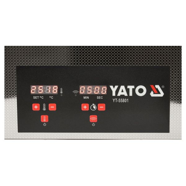 Ультразвуковая ванна для автосервиса 30 л Yato YT-55803, корыто 500x300x200 мм, 600 Вт. фото