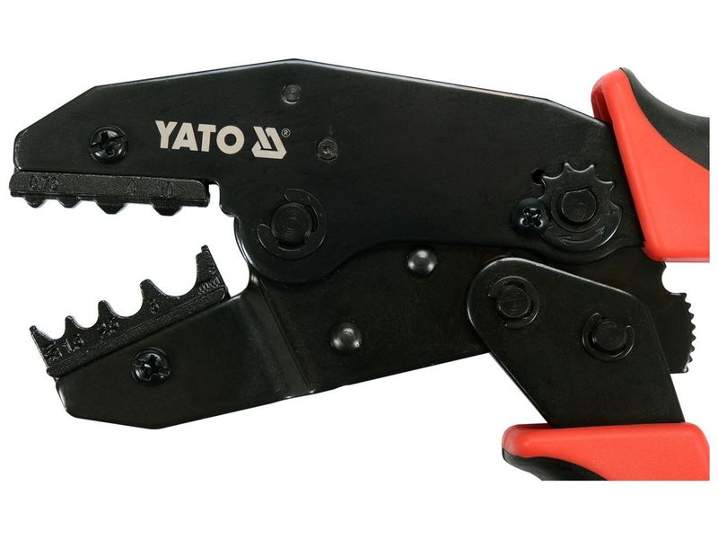 Клещи обжимные YATO YT-2247 с храповым механизмом, 1.5-10 мм2, 220 мм фото