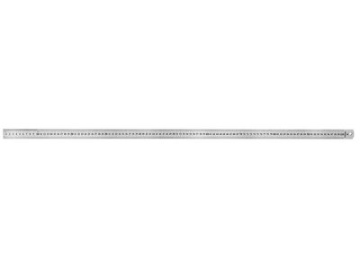 Лінійка метрова з нержавіючої сталі TOPEX 31C100, 1000 мм, ширина 29 мм фото