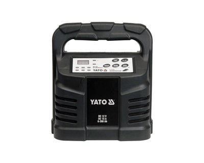 Зарядний пристрій імпульсний YATO YT-8303 12В, 15А, 6-200Aг фото