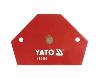 Струбцина магнітна для зварювання YATO YT-0866, 30°/45°/60°/75°/90°/135°, 11.5 кг фото