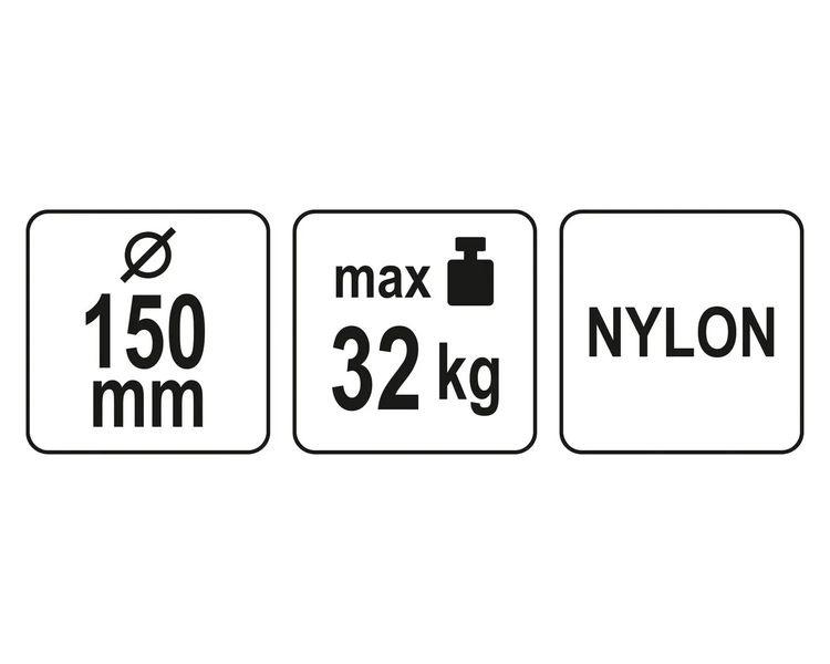 Присоска вакуумна для плитки та скла YATO YT-37223, 150 мм, до 32 кг фото