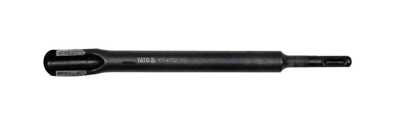 Лопатка для штроб 22 мм SDS+ YATO YT-4722, 18х250 мм, CrV